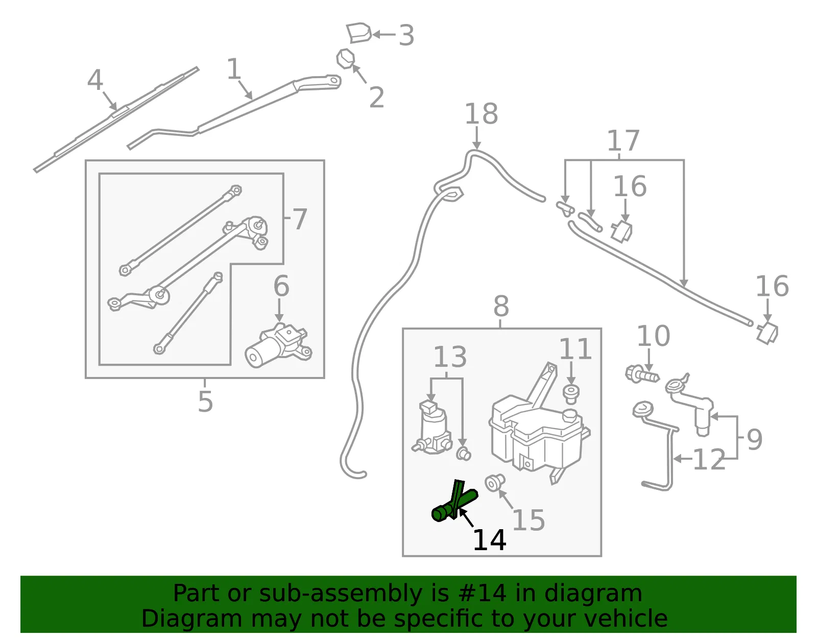 Level Sensor - Nissan (28911-ZX00A) - view 2