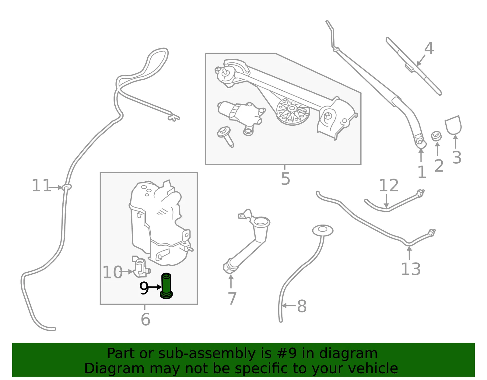 Sensor - Nissan (289111E400) - view 3