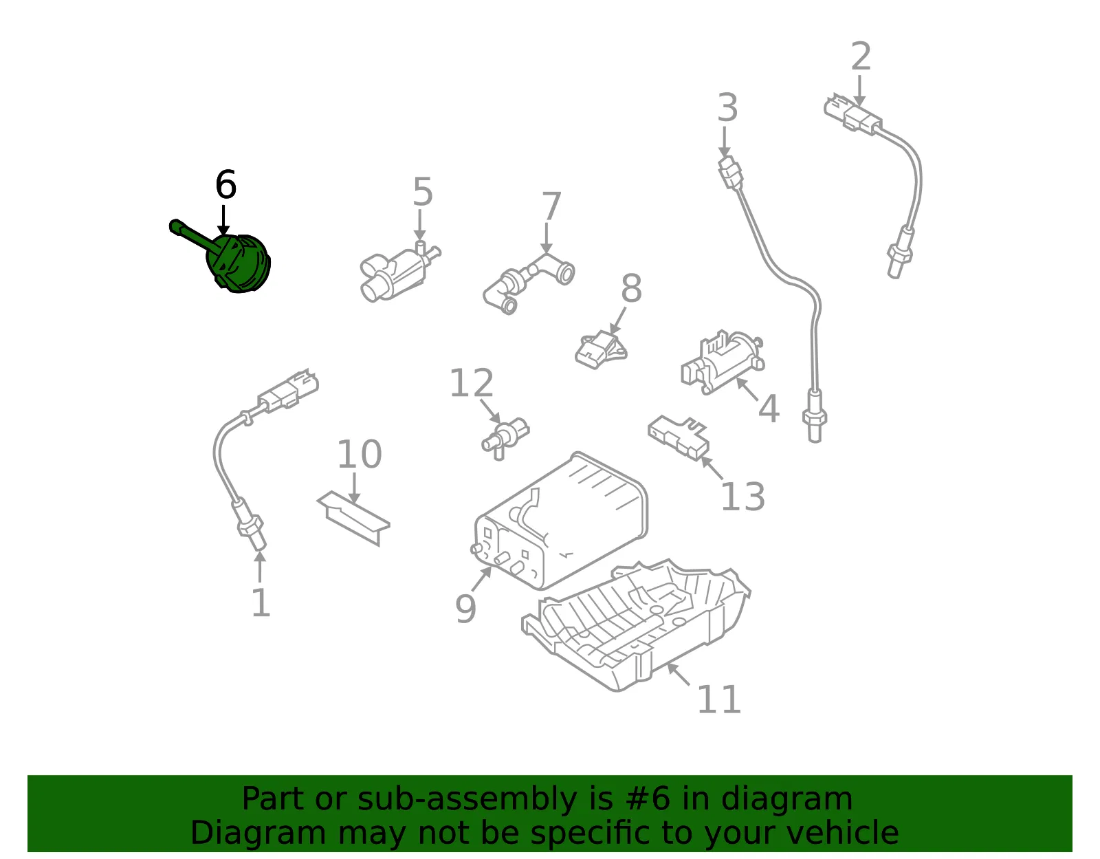 Actuator - Kia (29216-3C000) - view 2