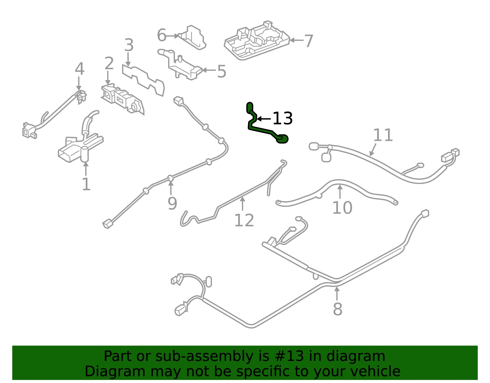 Sensor Harness - Nissan (295A2-4NP0A) - view 2