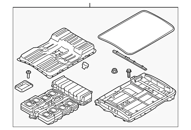 Battery Assembly - Nissan (295B0-3NA7A)
