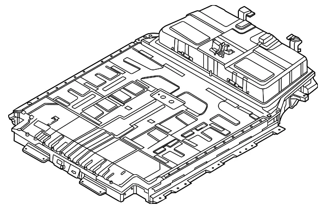 Drive Motor Battery Pack Assembly - Nissan (295B0-5MR8B)