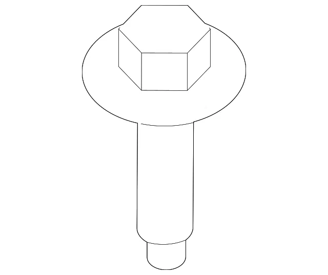Battery Hold Down Bolt - Nissan (29639-6LA0A)