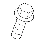 Switch Assembly Screw - Volvo (30622721) - view 3