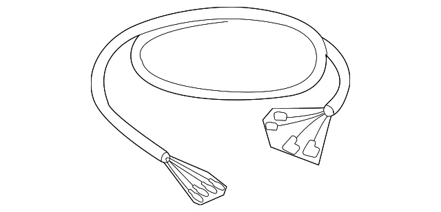 Wire Harness - Driver's Side (LH) - Volvo (30634228)