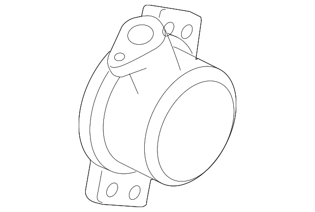 Engine Camshaft Position Sensor Bracket - Volvo (30637802) - view 2