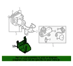 ABS Control Module Bracket - Volvo (30638410) - view 4