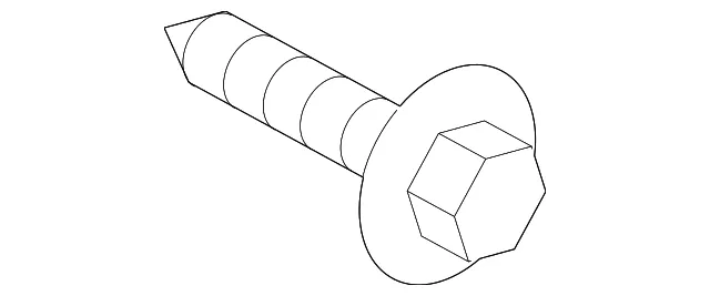 Air Bag Impact Sensor Bolt - Volvo (30640579)