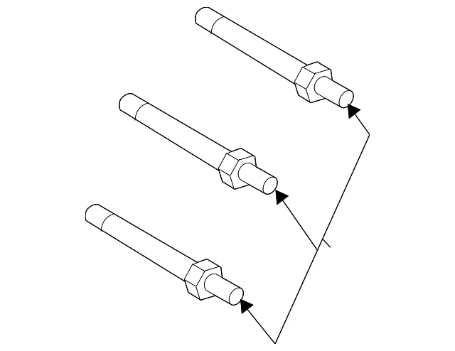 Starter Mount Stud - Volvo (30640827)