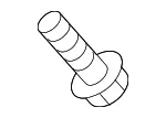 Control Module Screw - Volvo (30640996) - view 3