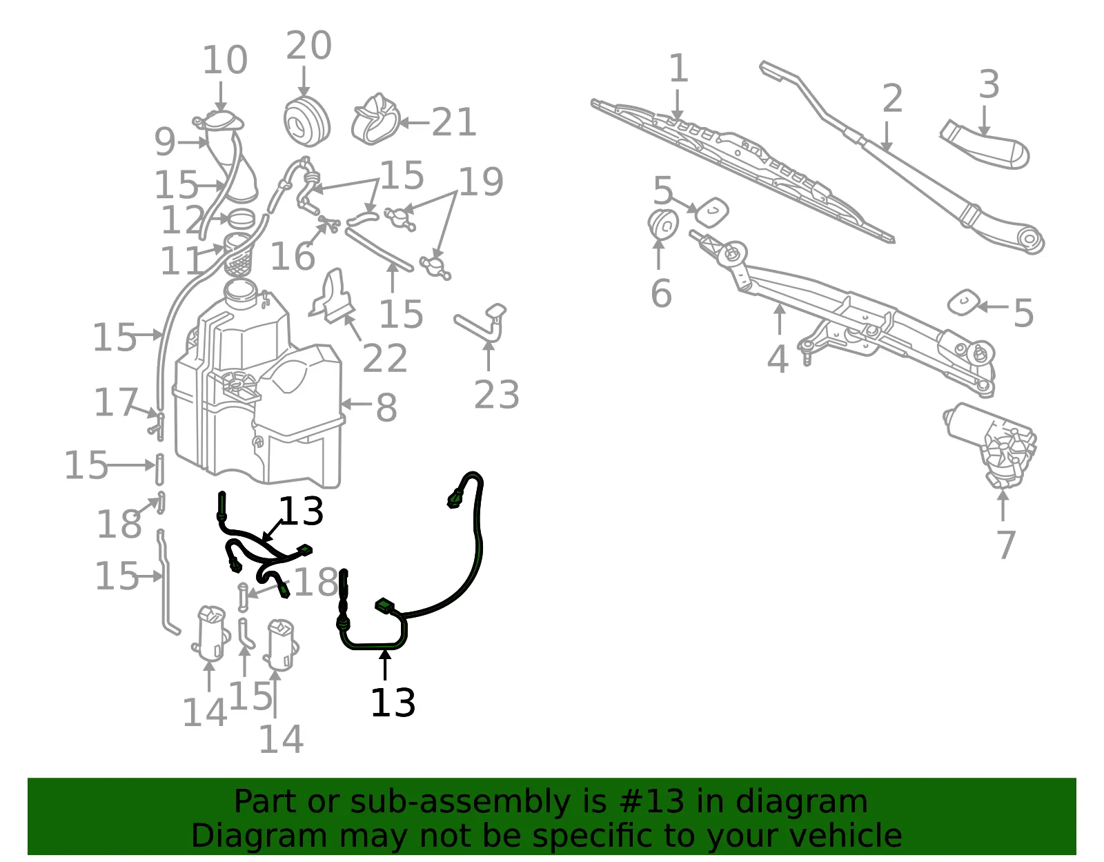 Level Sensor - Volvo (30655662) - view 2