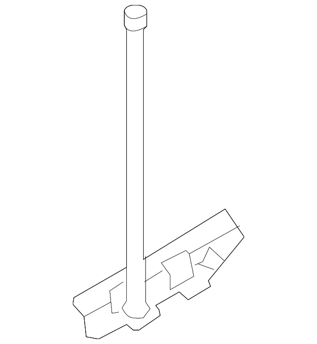 Battery Hold Down - Volvo (30659643) - view 2