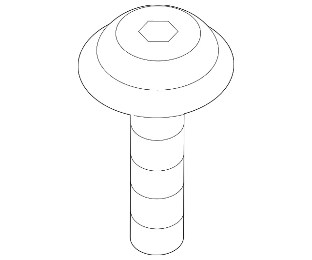 Turbocharger Boost Sensor Screw - Volvo (30670541)