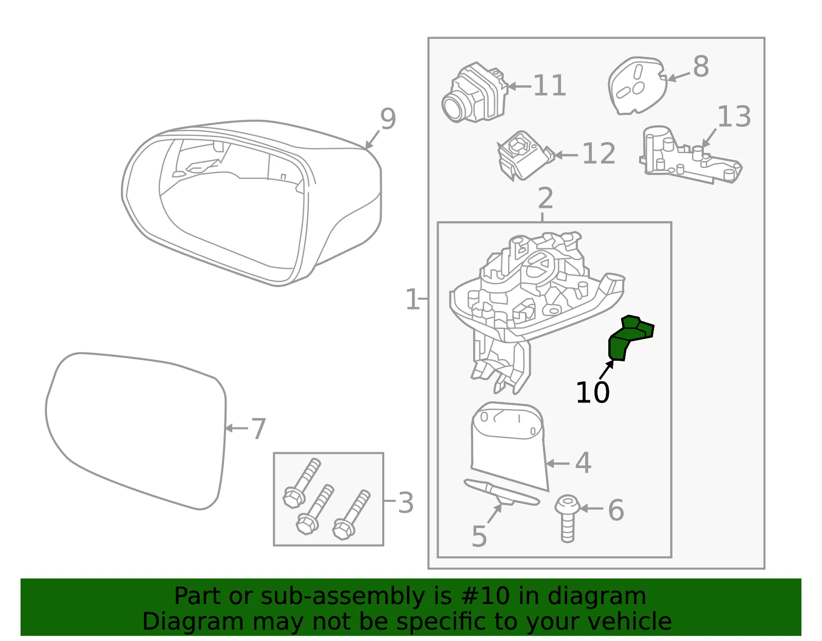 Ambient Air Temperature Sensor - Volvo (30674546) - view 3