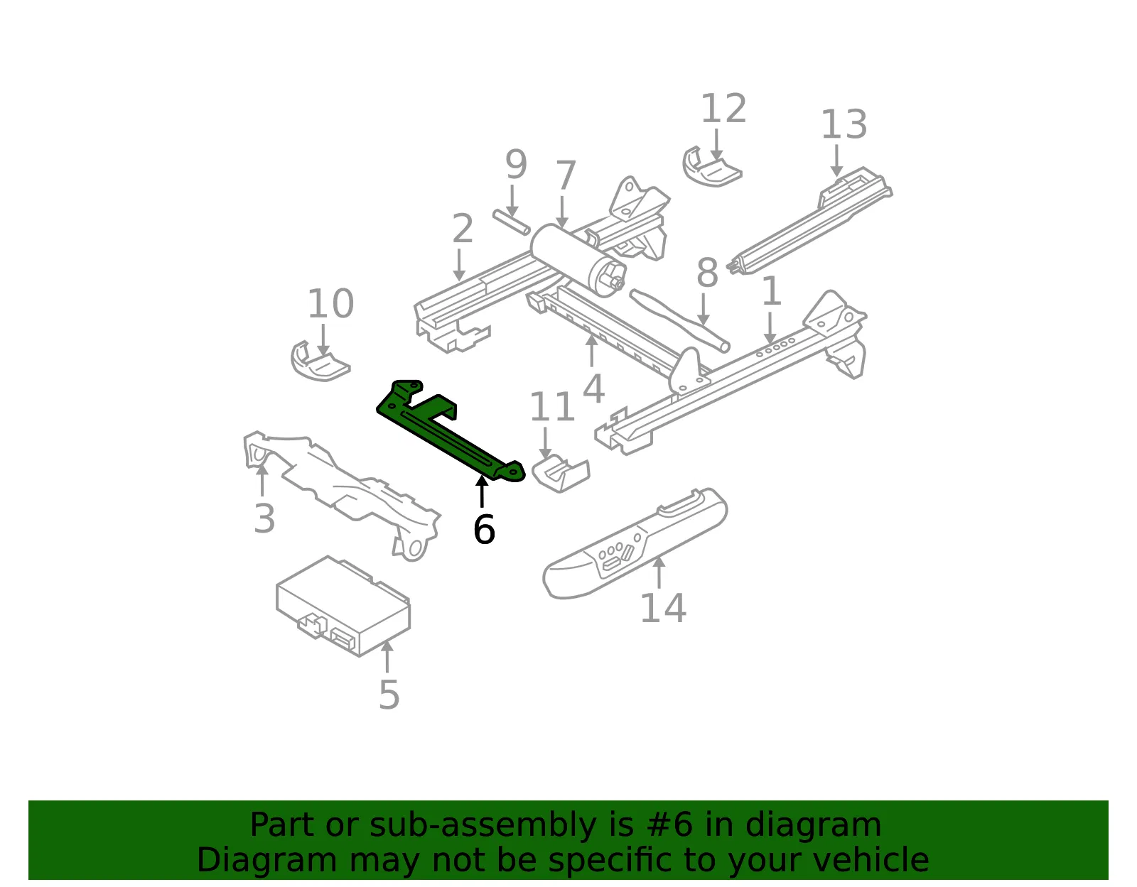 Module Bracket - Volvo (30675575) - view 2