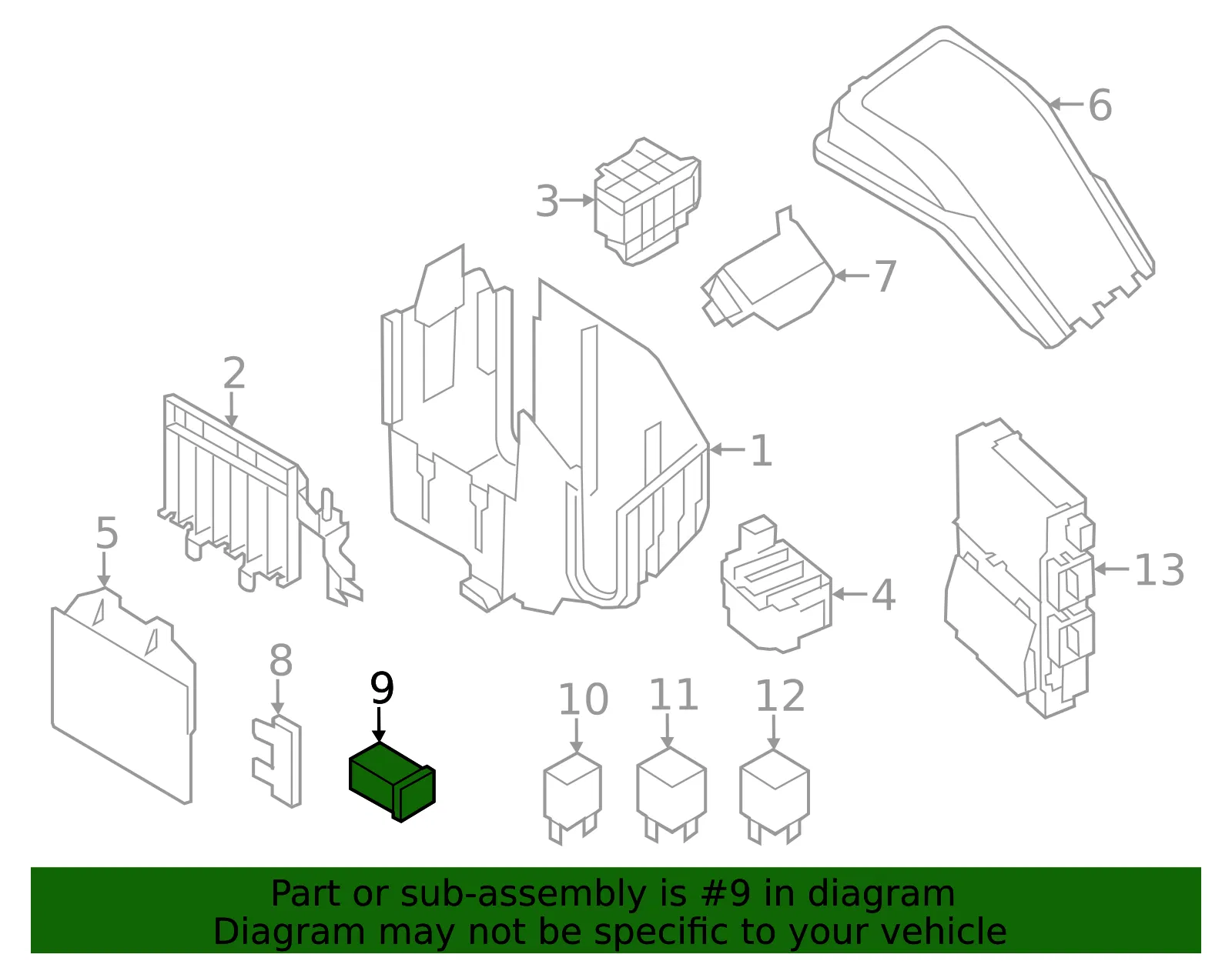 Multi-Purpose Fuse - Volvo (30728787) - view 4