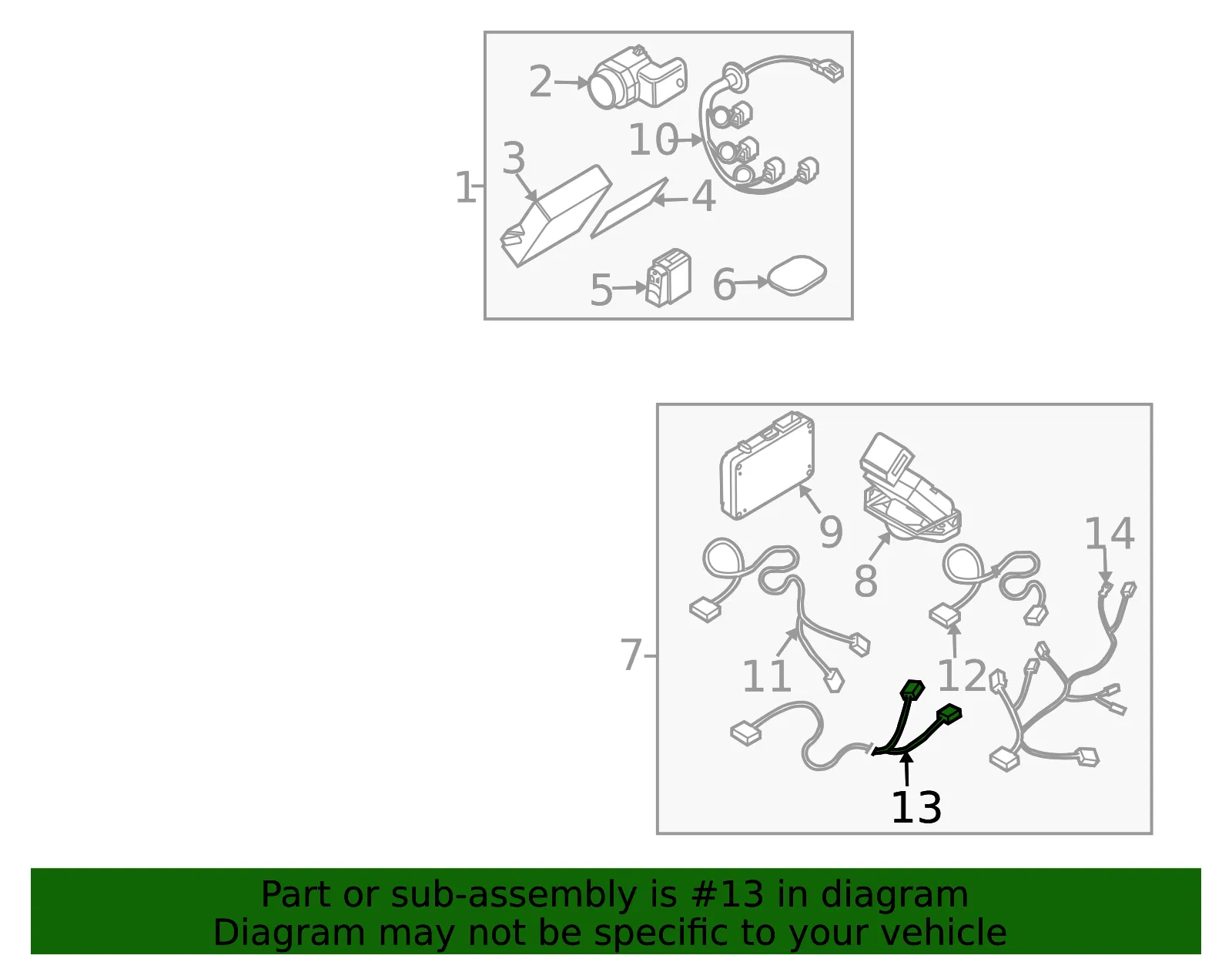 Wire Harness - Volvo (30728944) - view 2