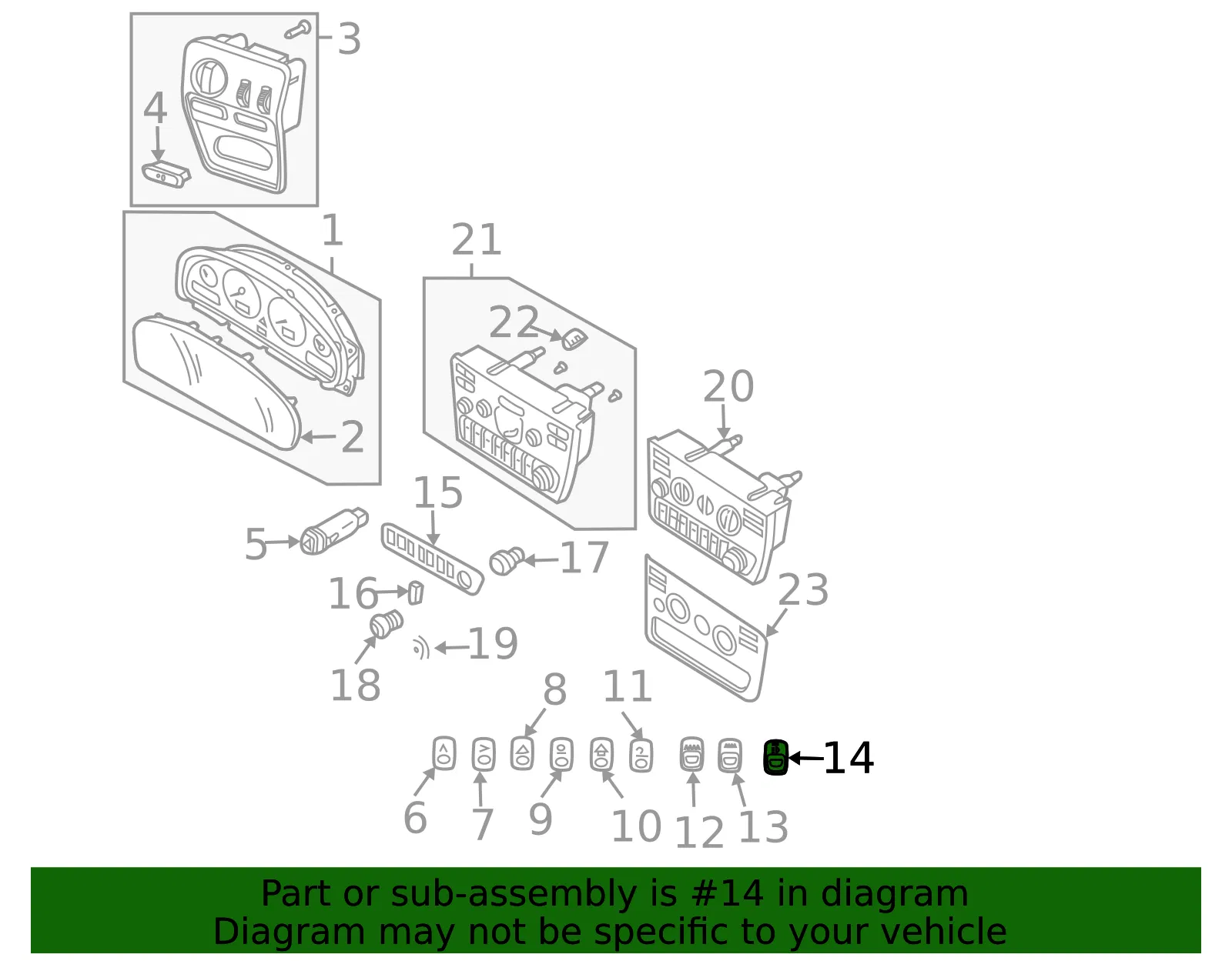 Switch - Volvo (30739137) - view 3