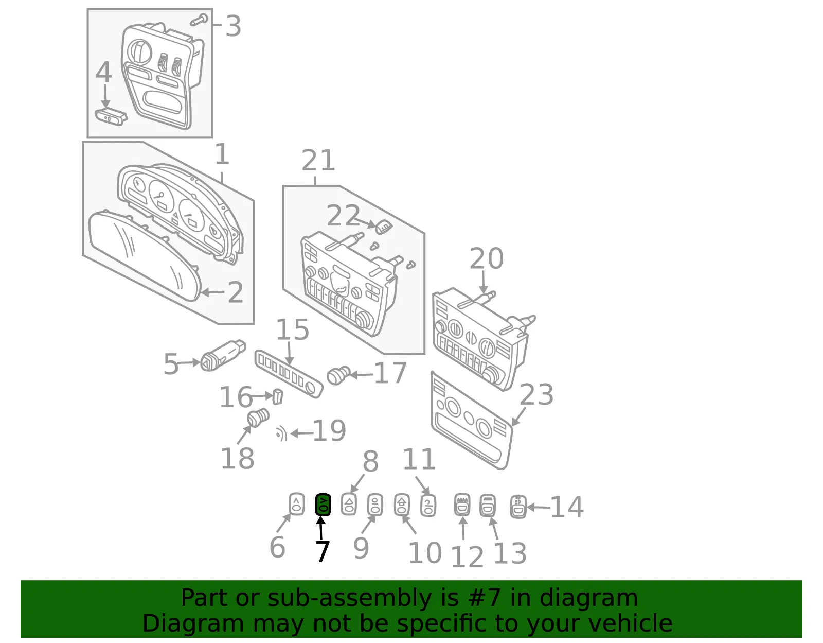 Switch - Volvo (30746009) - view 3