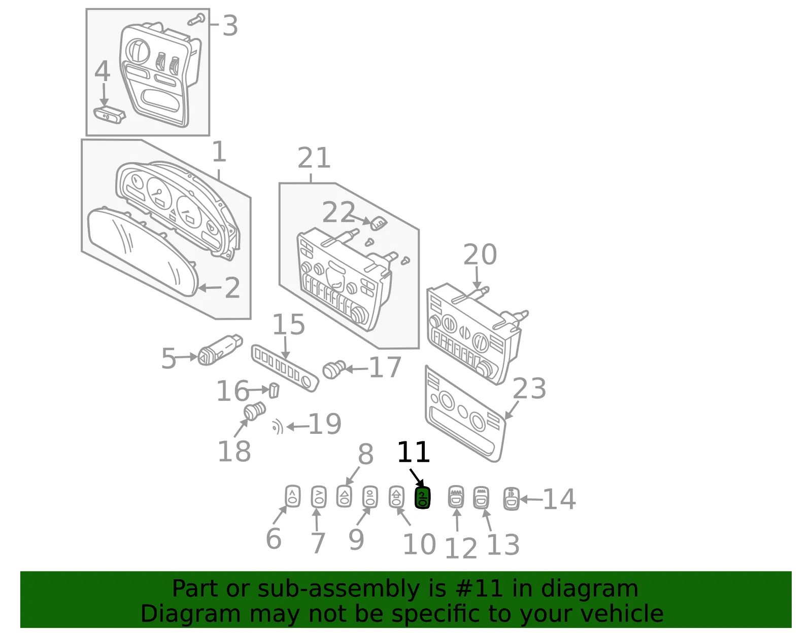 Switch - Volvo (30746012) - view 2