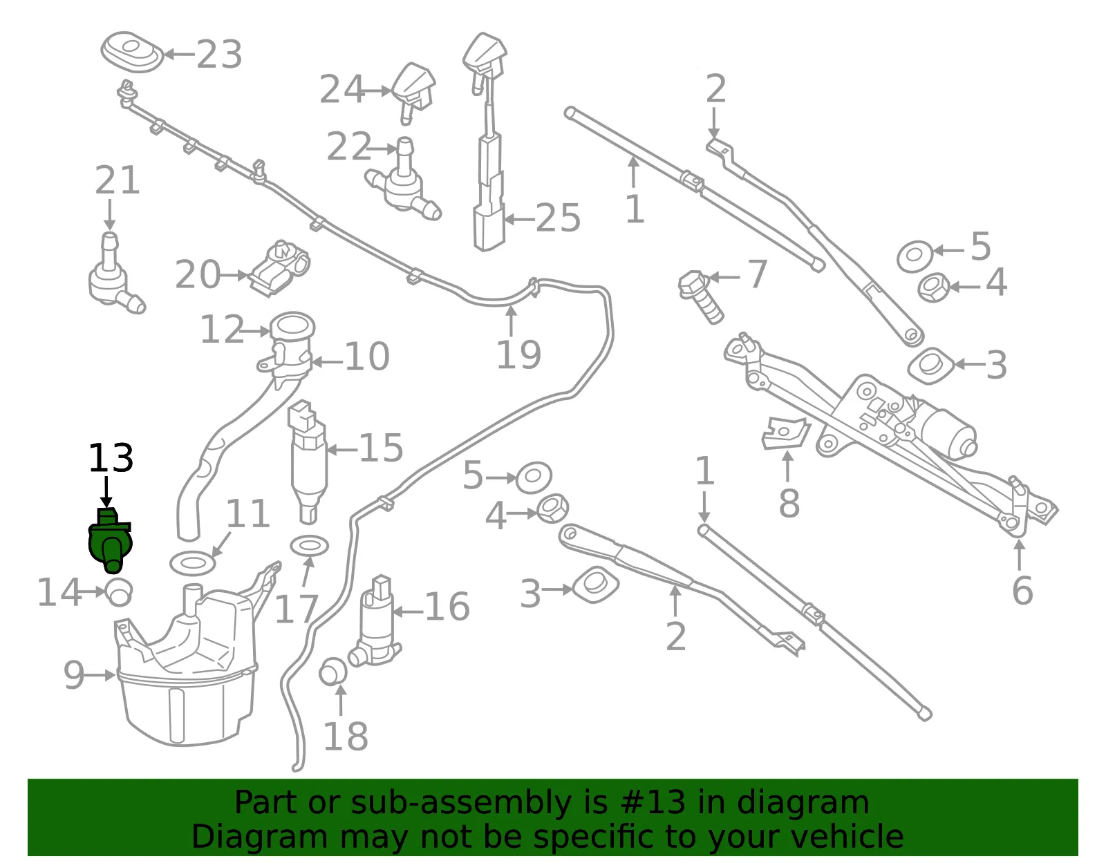 Level Sensor - Volvo (30747402) - view 3