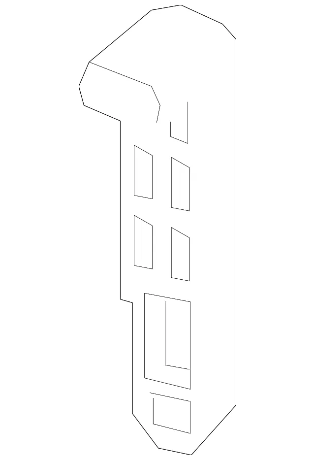 Headlight Bracket - Volvo (30763155) - view 2