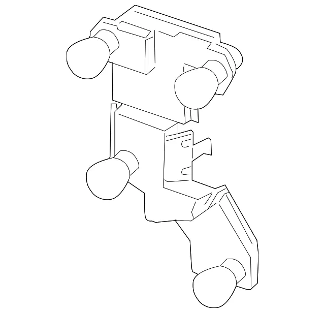 Tail Light Socket - Volvo (30763505) - view 2