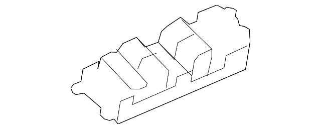 Window Switch - Driver's Side (LH) - Volvo (30773382)