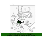 Headlight Control Module - Volvo (30784923) - view 6