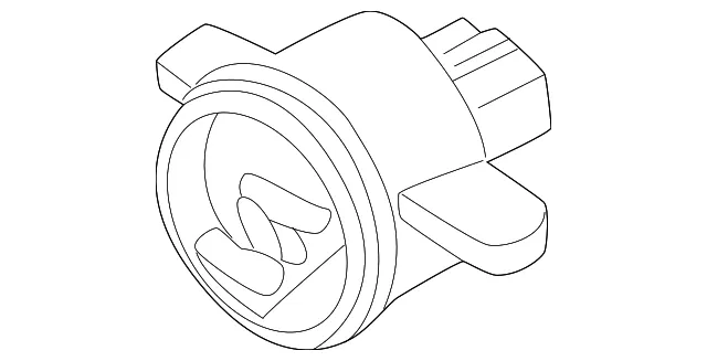 Fog Light Socket - Volvo (30795071) - view 2