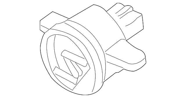 Fog Light Socket - Volvo (30795072) - view 2