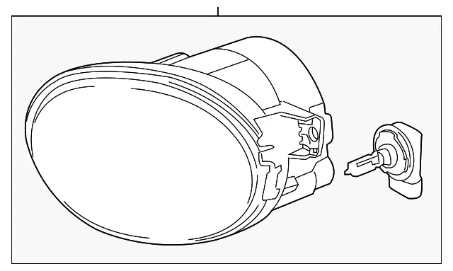 Fog Lamp Assembly - Volvo (30796680) - view 2