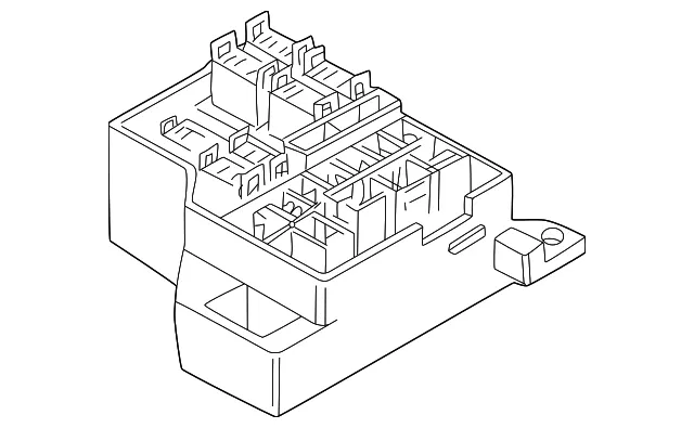 Fuse And Relay Center Base - Volvo (30807014)