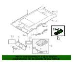 Cargo Area Light - Volvo (30809539) - view 4