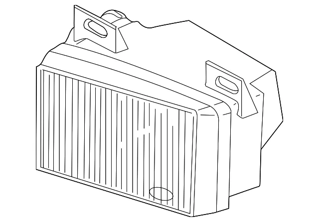 Fog Lamp Assembly - Passenger Side (RH) - Volvo (30865272)