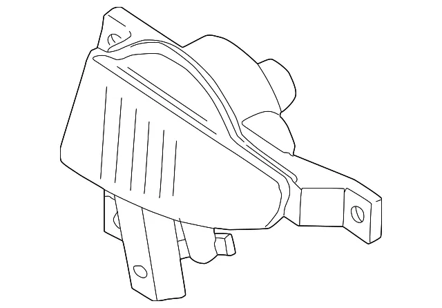 Fog Lamp Assembly - Passenger Side (RH) - Volvo (30865565)