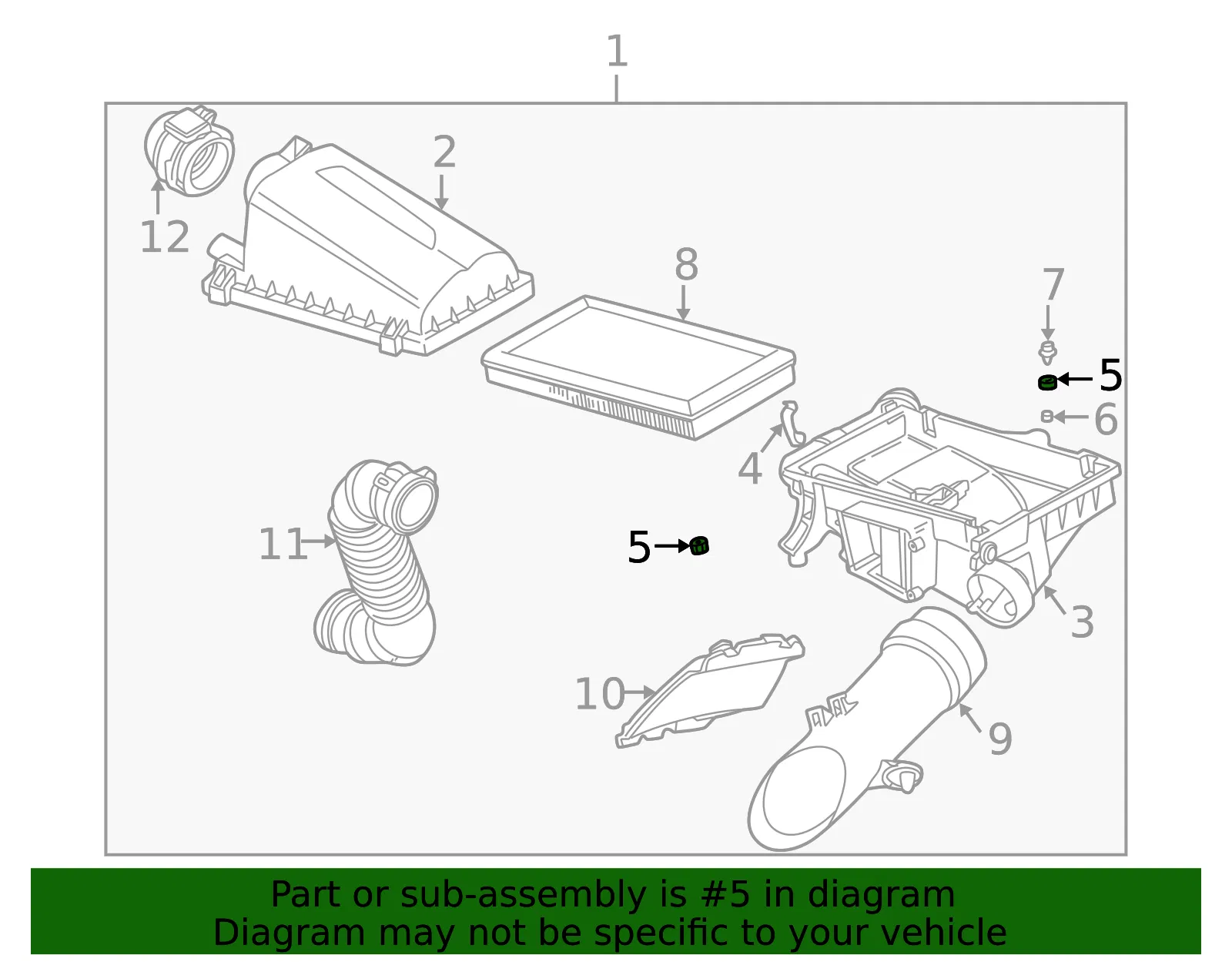 Battery Tray Insulator - Volvo (30872298) - view 2