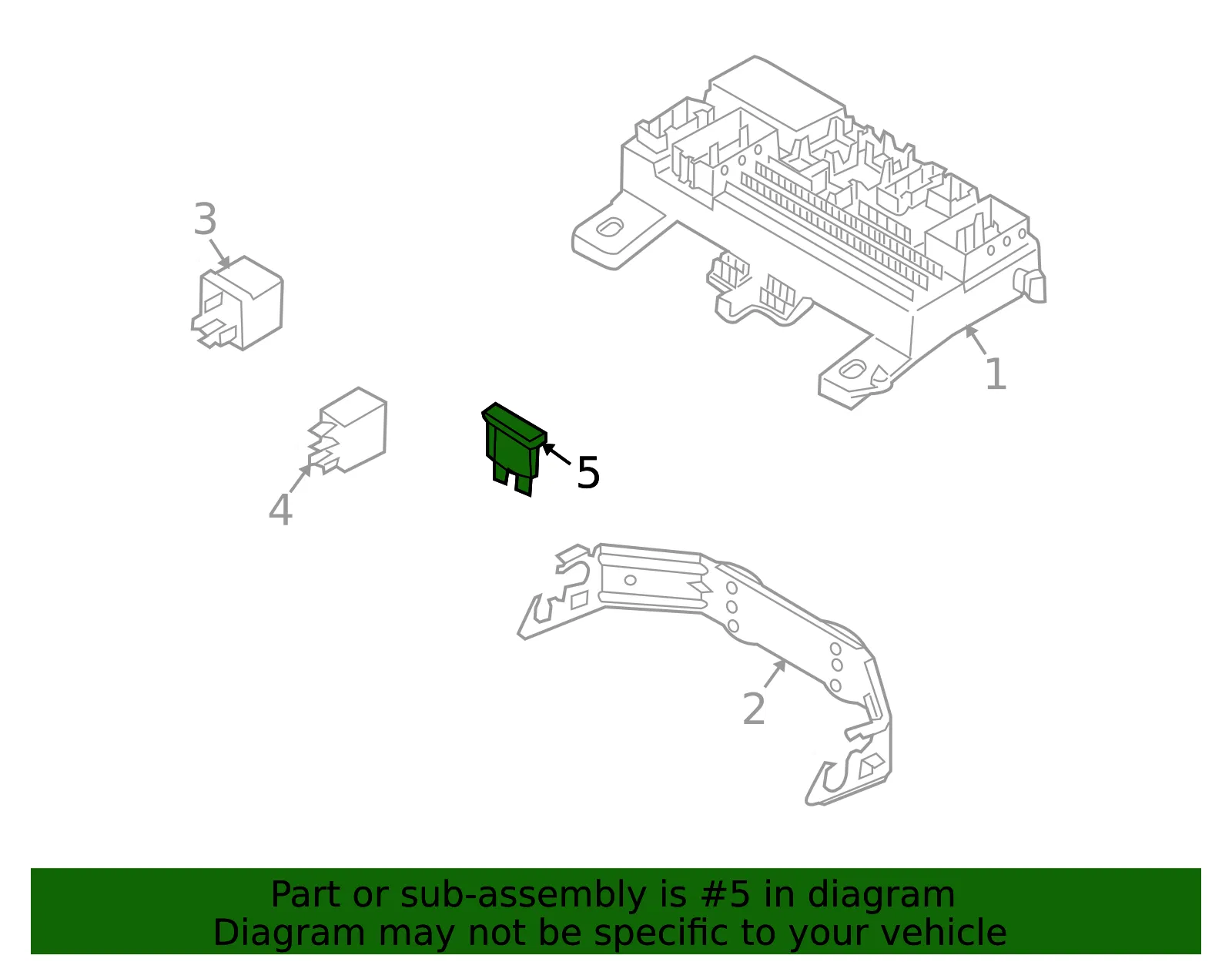 Multi-Purpose Fuse - Volvo (30872413) - view 2
