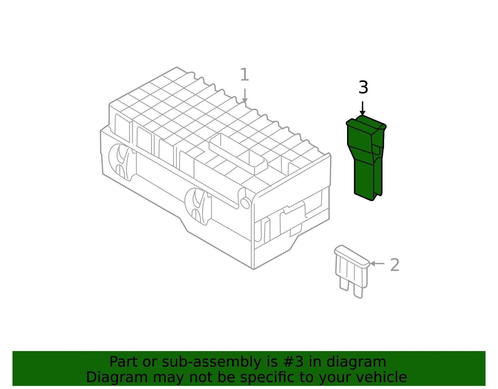 Fuse Puller - Volvo (30873080) - view 2