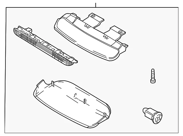 Center High Mount Stop Light - Volvo (30899719)