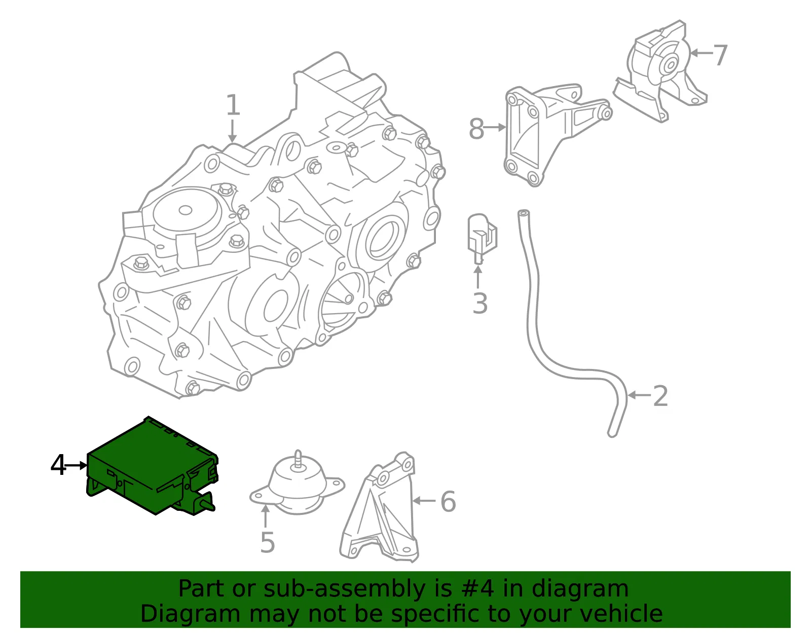 Control Module - Nissan (31038-3NF0B) - view 2