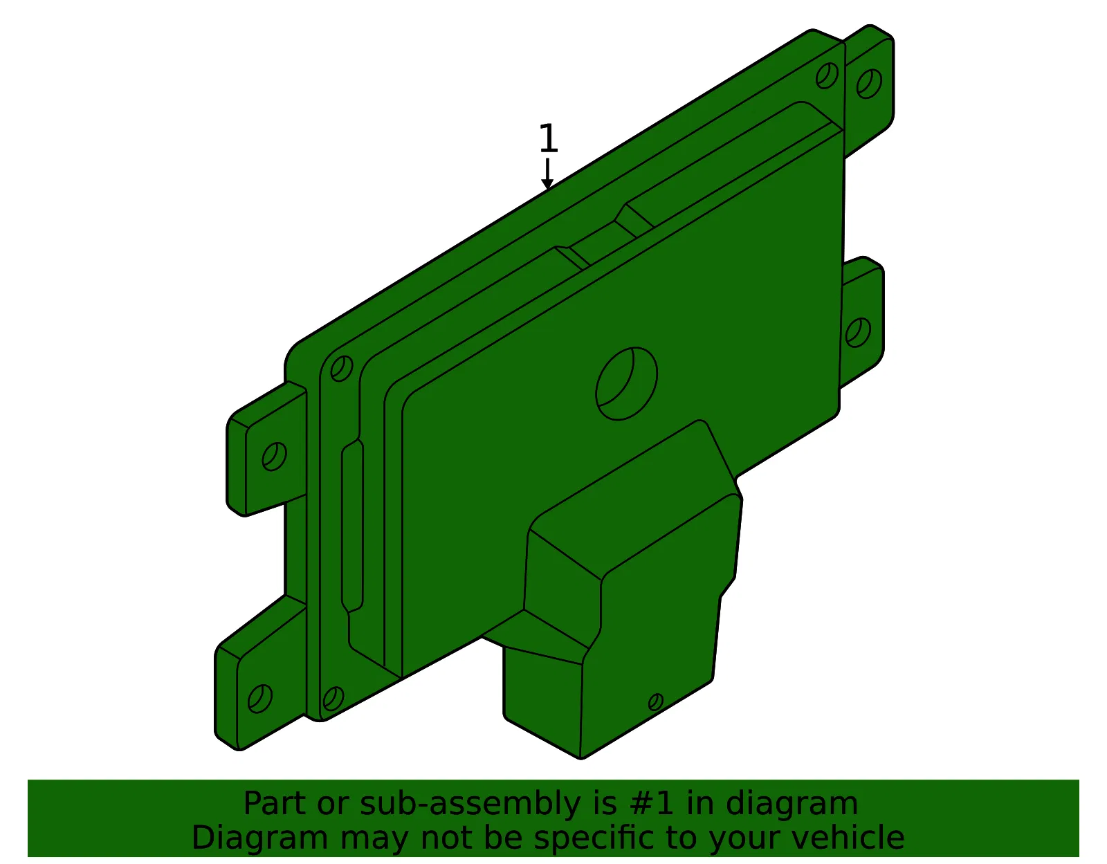 Control Module - Nissan (310F6-6LY1C) - view 2