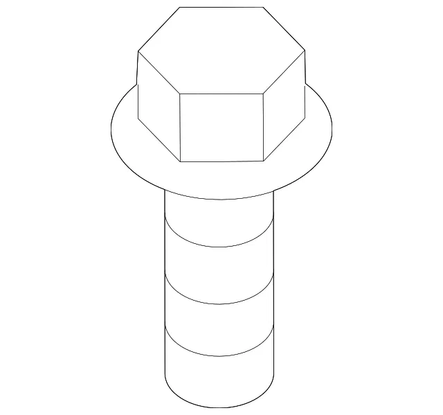 Battery Cover Screw - Volvo (31109105)
