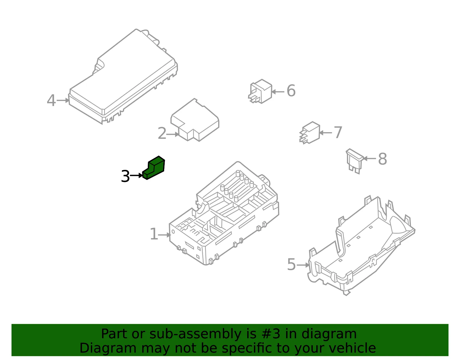 Fuse Holder - Volvo (31110064) - view 4