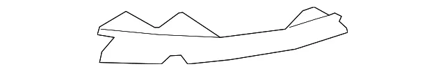 Headlamp Bracket - Driver's Side (LH) - Volvo (31214872)