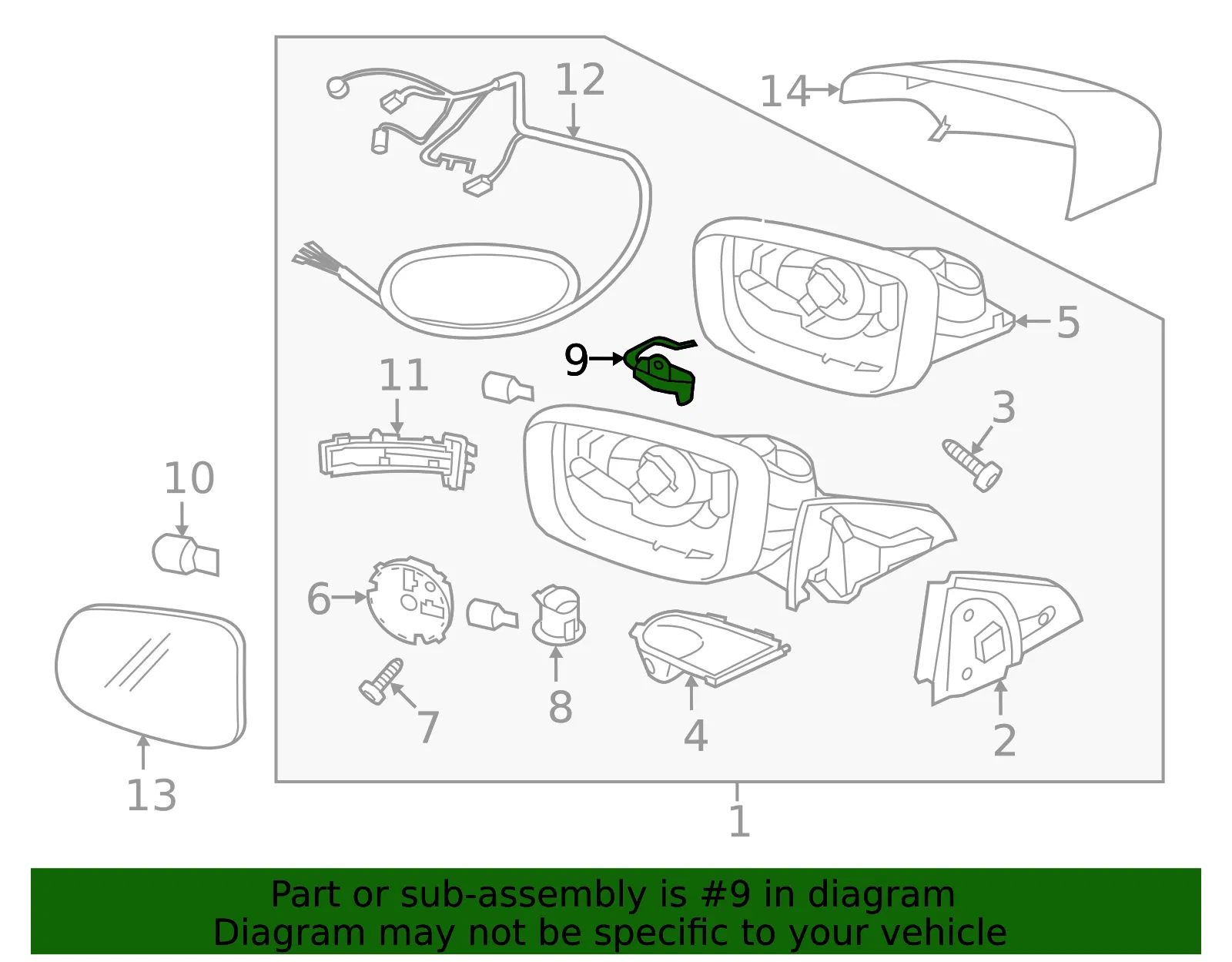 Temp Sensor - Volvo (31217286) - view 3