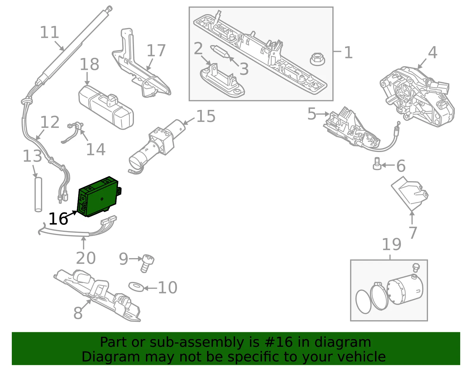 Control Module - Volvo (31218406) - view 2