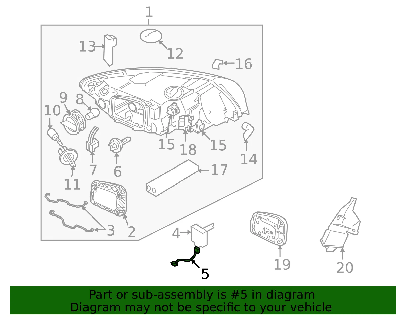 Harness - Volvo (31265106) - view 2