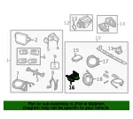 Parking Aid System Control Module Bracket - Volvo (31270088) - view 4