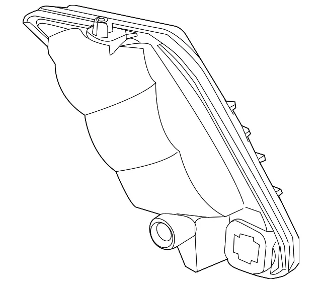 Side Marker Light - Volvo (31290873) - view 2